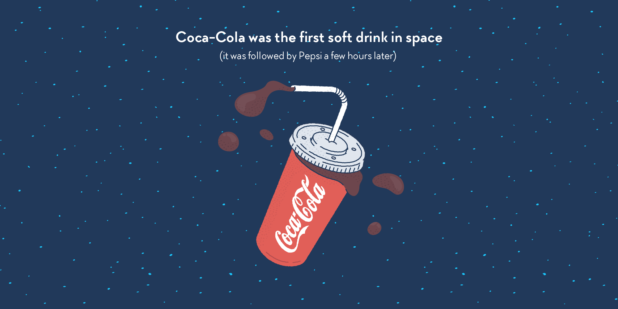 Coca-Cola was the first soft drink in space – Factourism